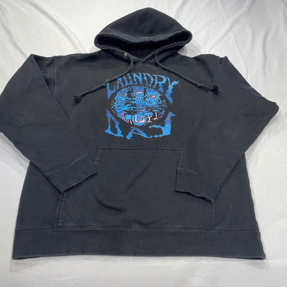Laundry Day Live In Concert 2022 Band Hoodie Black Mens Large Independent